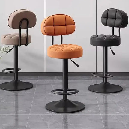 Minimalistic Swivel Bar Stool Adjustable-Bar Stools