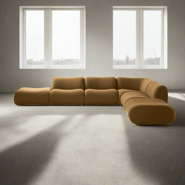 Minimalistic Modular Wave Sofa Set - Make your own-Sofa Set