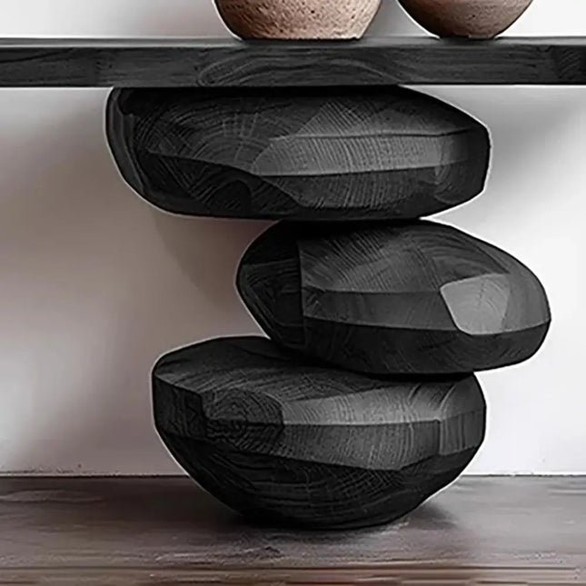 ChandelierDecor - Minimalist Designer Oak Console Table