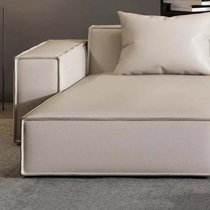 ChandelierDecor-Minimalist Elegance Sofa Set – Tofu Lounge Design
