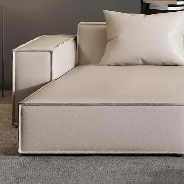 ChandelierDecor-Minimalist Elegance Sofa Set – Tofu Lounge Design