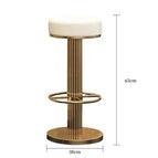 Stool only (Rotation & lift) / Gold - Gloss & Shine