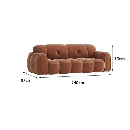 ChandelierDecor-Minimalist Luxury Sofa Set