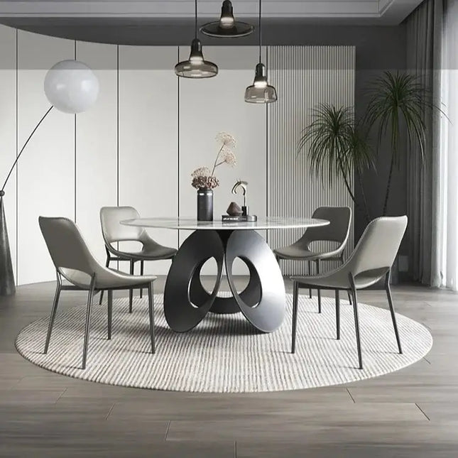 ChandelierDecor - Minimalist Marble Dining Table – Dining Room