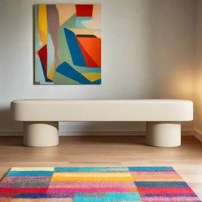 ChandelierDecor - Minimalist Modern Leather Bench – Hanging