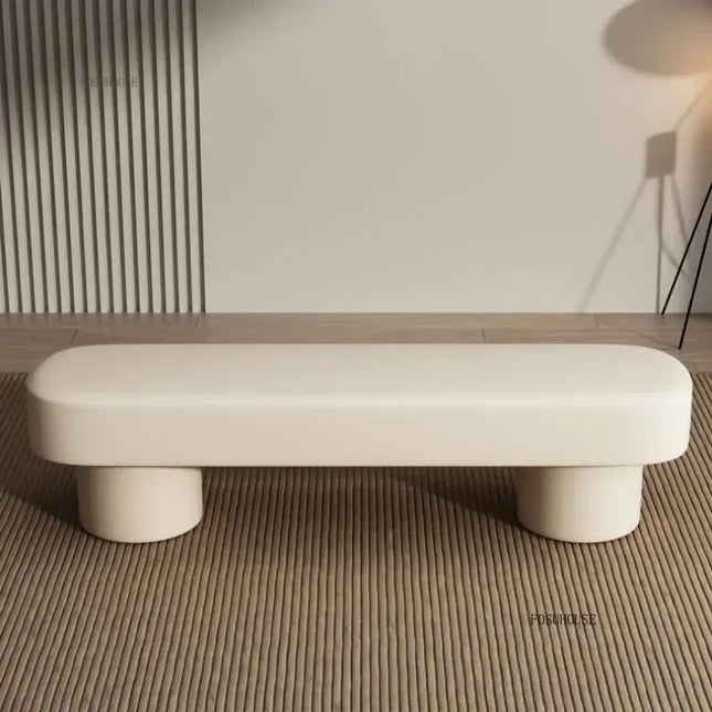 ChandelierDecor - Minimalist Modern Leather Bench – Hanging