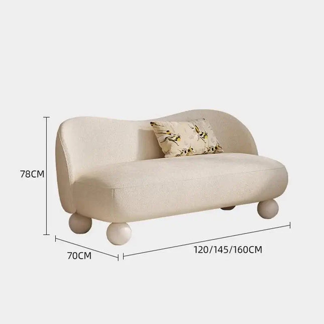 ChandelierDecor-Minimalist Pebbles Sofa Set – Woonkamer Elegant