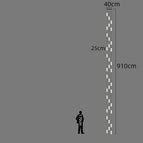 36 heads - 3 Lines / Cold White