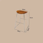 Brown / 65cm / 1 Chair