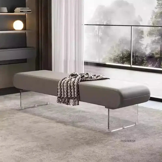 ChandelierDecor - Modern Acrylic Bench – Entryway