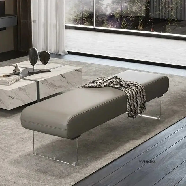 ChandelierDecor - Modern Acrylic Bench – Entryway