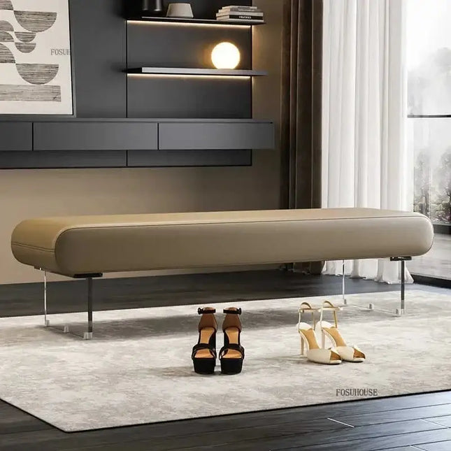 ChandelierDecor - Modern Acrylic Bench – Entryway