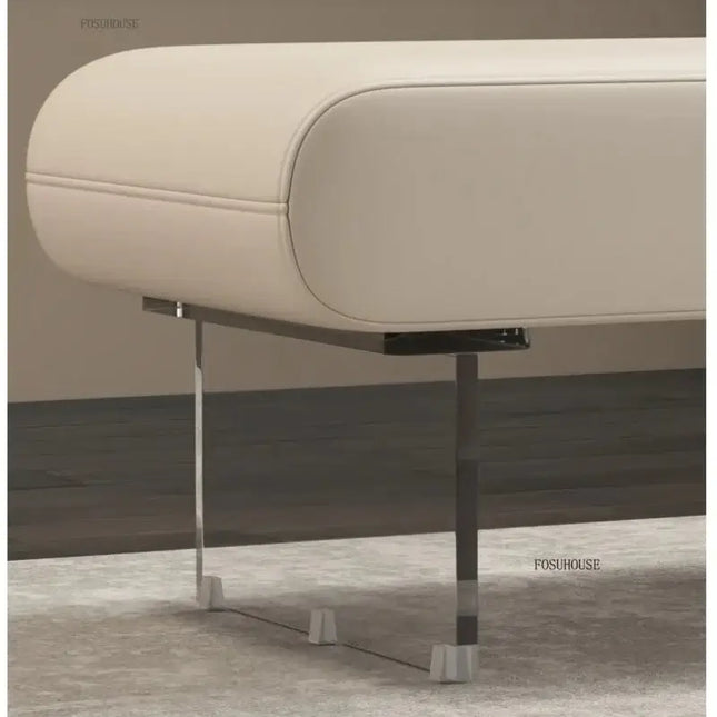 ChandelierDecor - Modern Acrylic Bench – Entryway