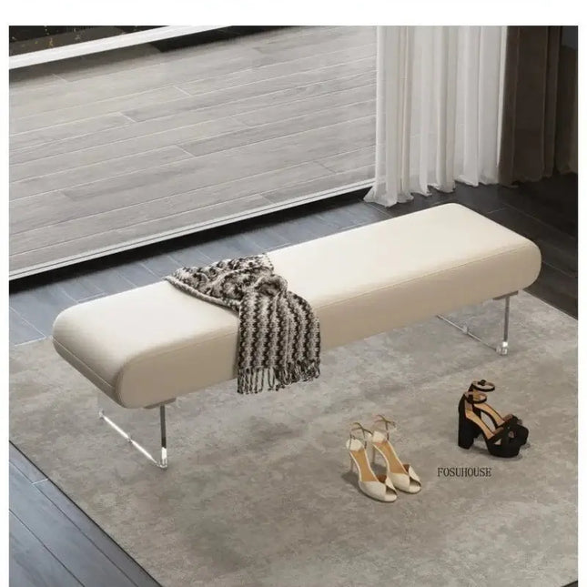 ChandelierDecor - Modern Acrylic Bench – Entryway