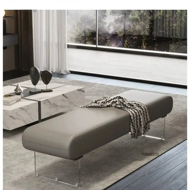 ChandelierDecor - Modern Acrylic Bench – Entryway