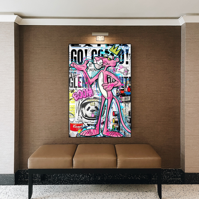 ChandelierDecor - Modern Artistry - Pink Panther Poster