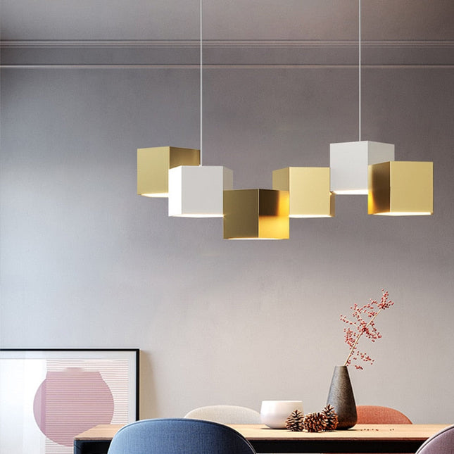 ChandelierDecor - Modern Chandelier Lighting Blocks Pendant Light