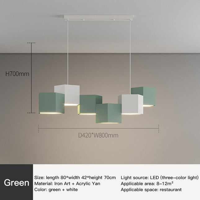 ChandelierDecor - Modern Chandelier Lighting Blocks Pendant Light