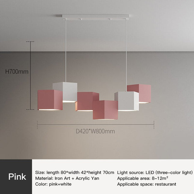ChandelierDecor - Modern Chandelier Lighting Blocks Pendant Light