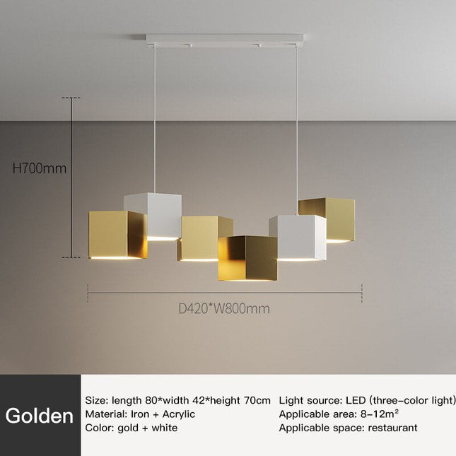 ChandelierDecor - Modern Chandelier Lighting Blocks Pendant Light