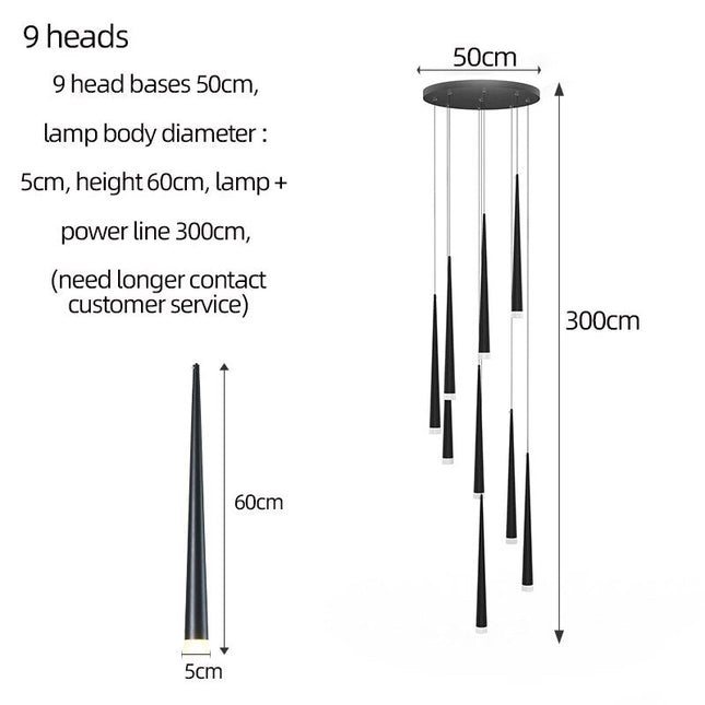 ChandelierDecor - Modern Duplex Attic Pendant Lamp