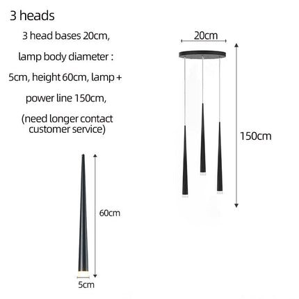 ChandelierDecor - Modern Duplex Attic Pendant Lamp