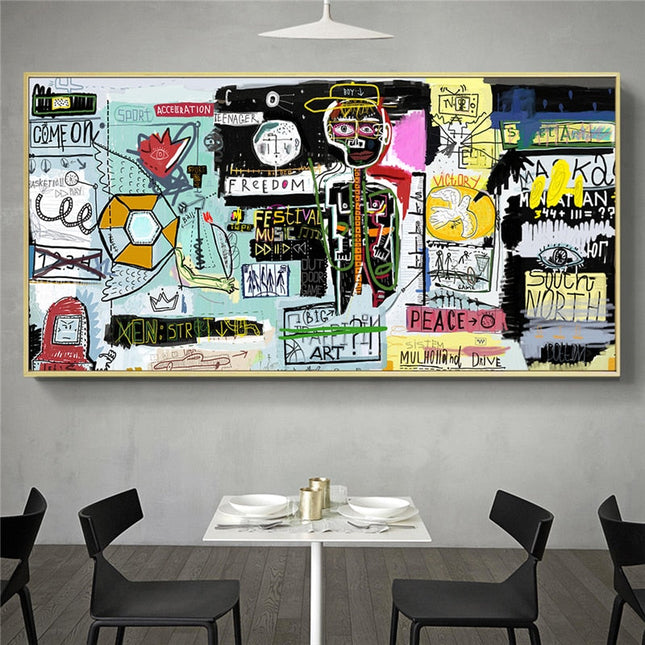 ChandelierDecor - Modern Graffiti Street Art Canvas Prints Paintings for Home Decor