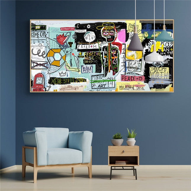 ChandelierDecor - Modern Graffiti Street Art Canvas Prints Paintings for Home Decor