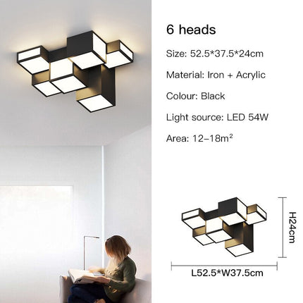 ChandelierDecor - Modern LED Blocks Ceiling Light