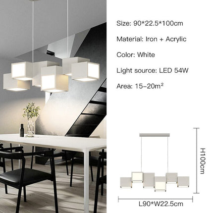 ChandelierDecor - Modern LED Blocks Ceiling Light