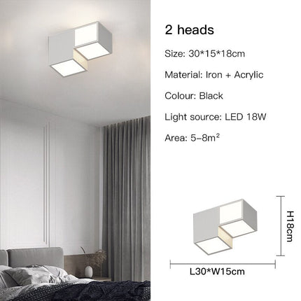 ChandelierDecor - Modern LED Blocks Ceiling Light