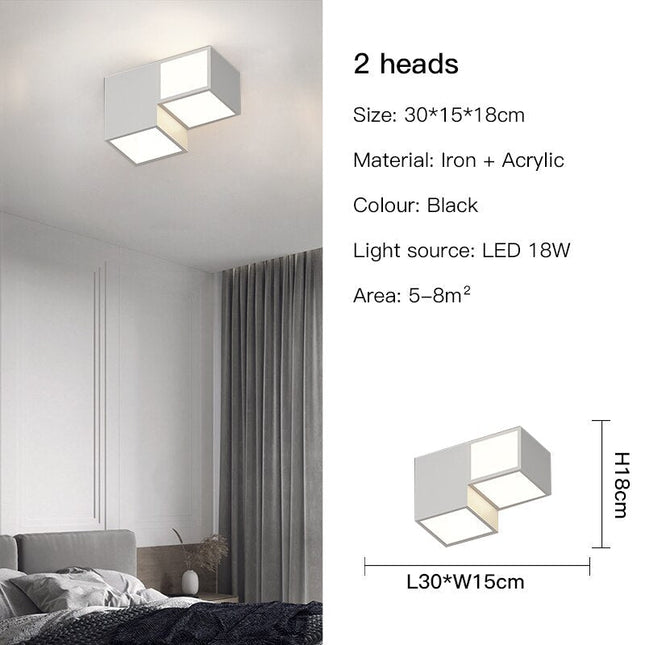 ChandelierDecor - Modern LED Blocks Ceiling Light