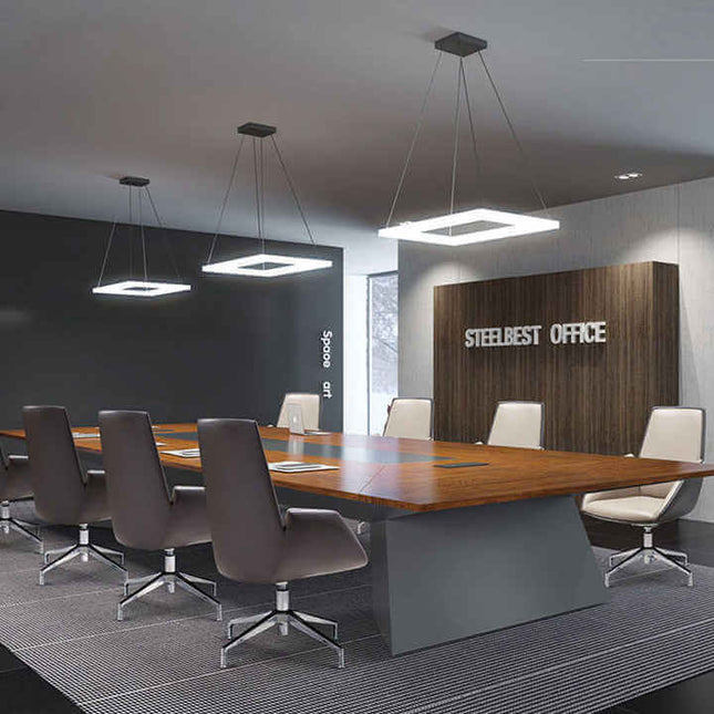 ChandelierDecor - Modern Leather Chair – Swivel • Office