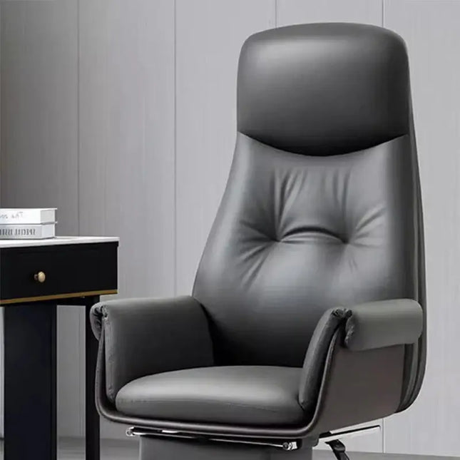 ChandelierDecor-Modern Leather Table – Swivel, Adjustable • Office