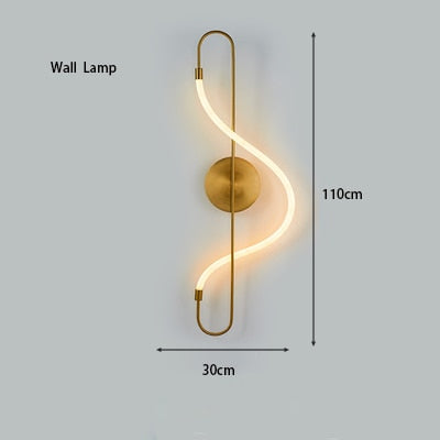 ChandelierDecor - Modern Long Hose LED Chandelier for Dining Room