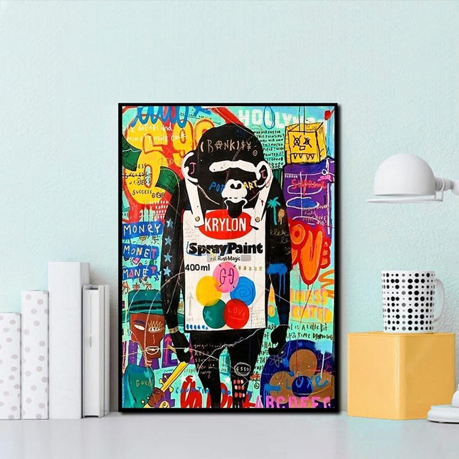 ChandelierDecor - Monkey Men Canvas Wall Art