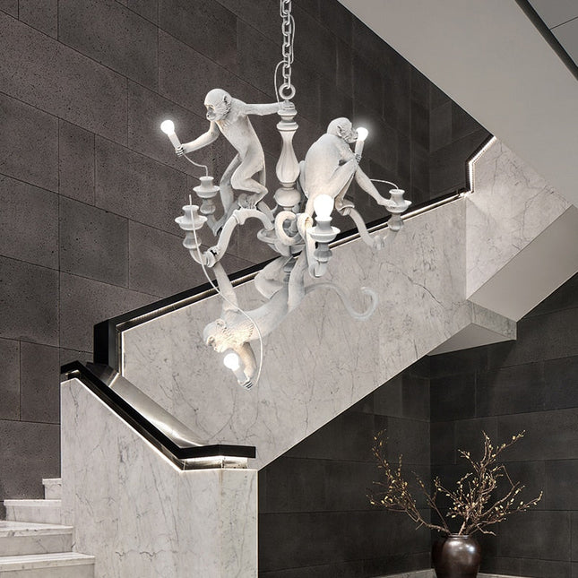 ChandelierDecor - Monkeys Chandelier Luxurious Ceiling Lamp