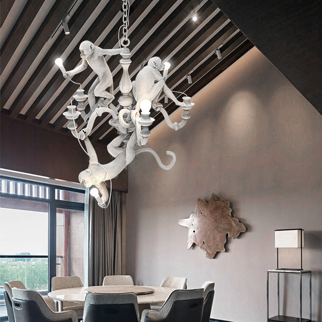ChandelierDecor - Monkeys Chandelier Luxurious Ceiling Lamp