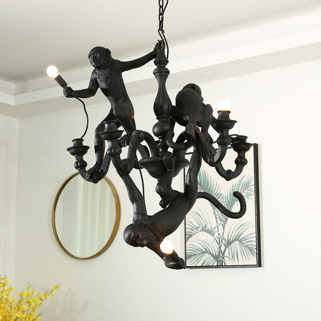 ChandelierDecor - Monkeys Chandelier Luxurious Ceiling Lamp