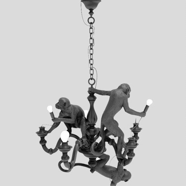 ChandelierDecor - Monkeys Chandelier Luxurious Ceiling Lamp