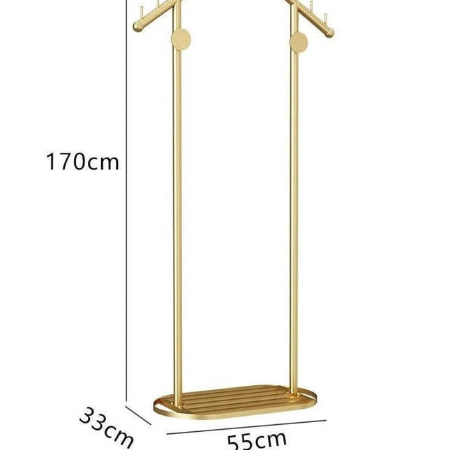 ChandelierDecor - Nordic Floor Standing Coat Rack Organiser