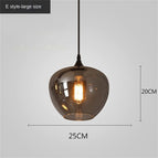 Style E - Diamètre 25 cm / Lumière chaude 3000k