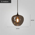 Style E - Diamètre 20 cm / Lumière chaude 3000k