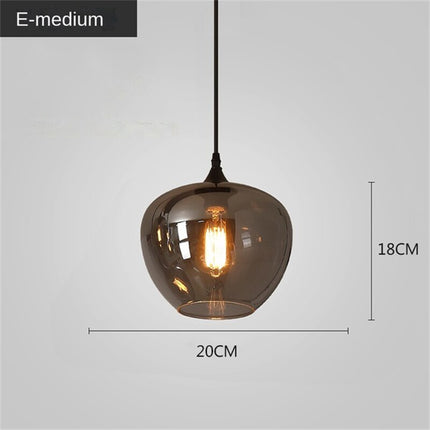 ChandelierDecor - Nordic Glass LED Pendant Lights: Stylish Illumination