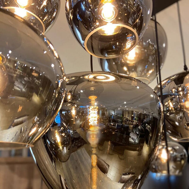 ChandelierDecor - Nordic Glass LED Pendant Lights: Stylish Illumination