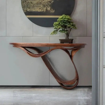 ChandelierDecor - Oak Console Table
