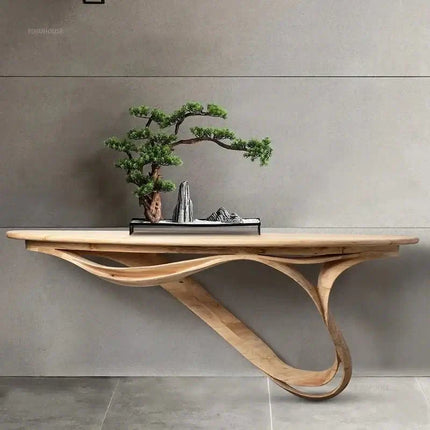 ChandelierDecor - Oak Console Table