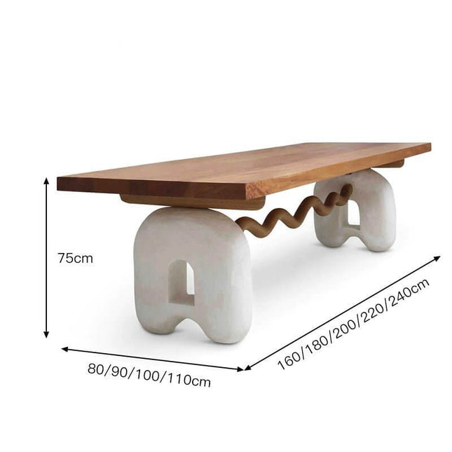 ChandelierDecor - Oak Dining Table – Dining Room