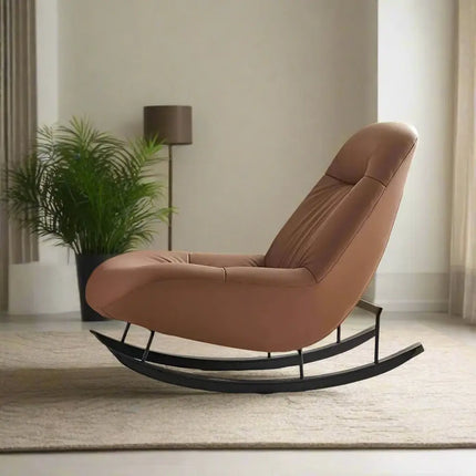 Luxurious Support Rocking Chair - Ultimate Relaxation Experience-Sofa Chairs