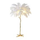 Blanc / Hauteur 80 cm 25 Plumes